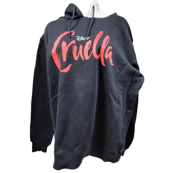 Disney Cruella Movie Promo Hoodie Size XL Sweatshirt Rare - Picture 1 of 10
